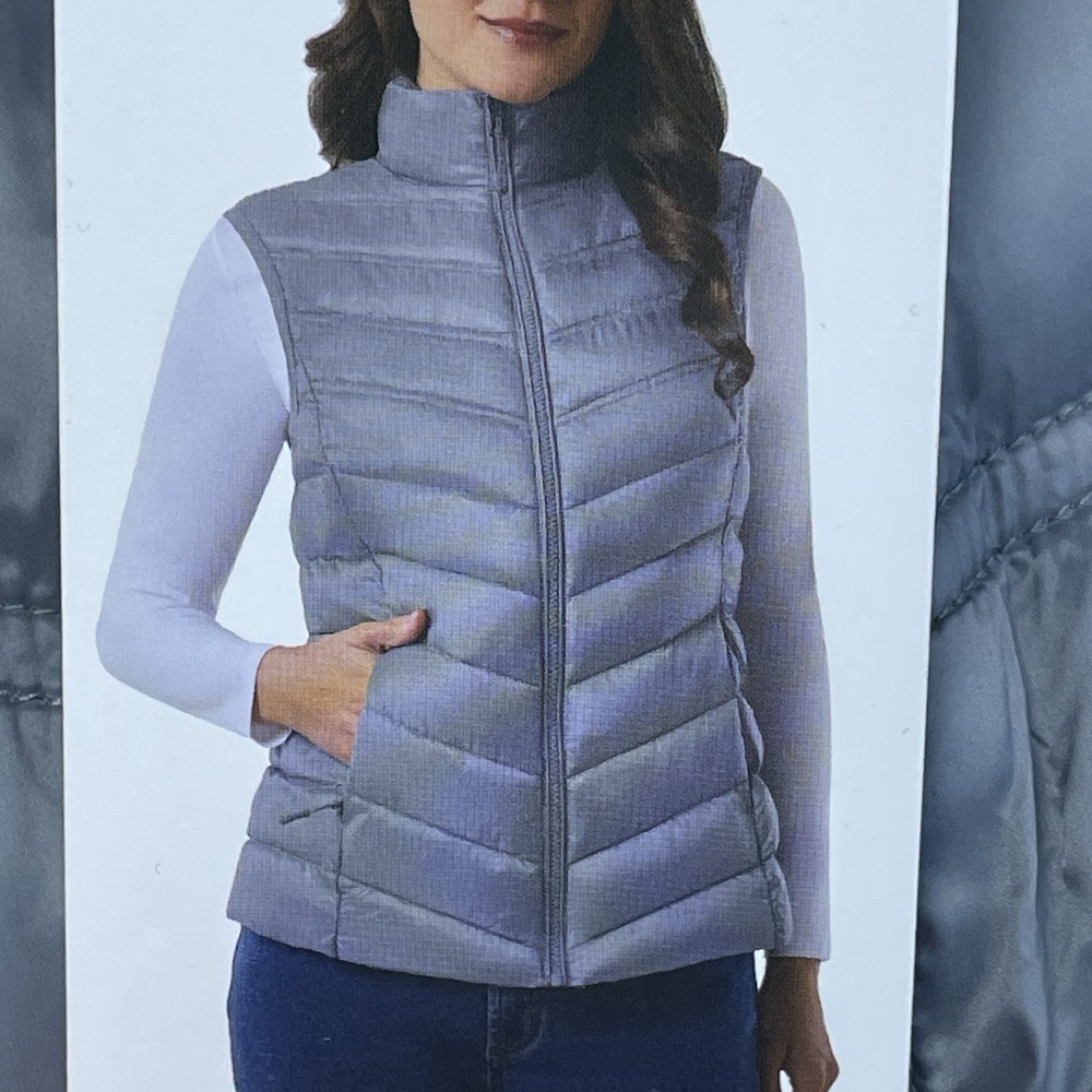 32 Degrees Women's S Puffer Vest Blue E0618